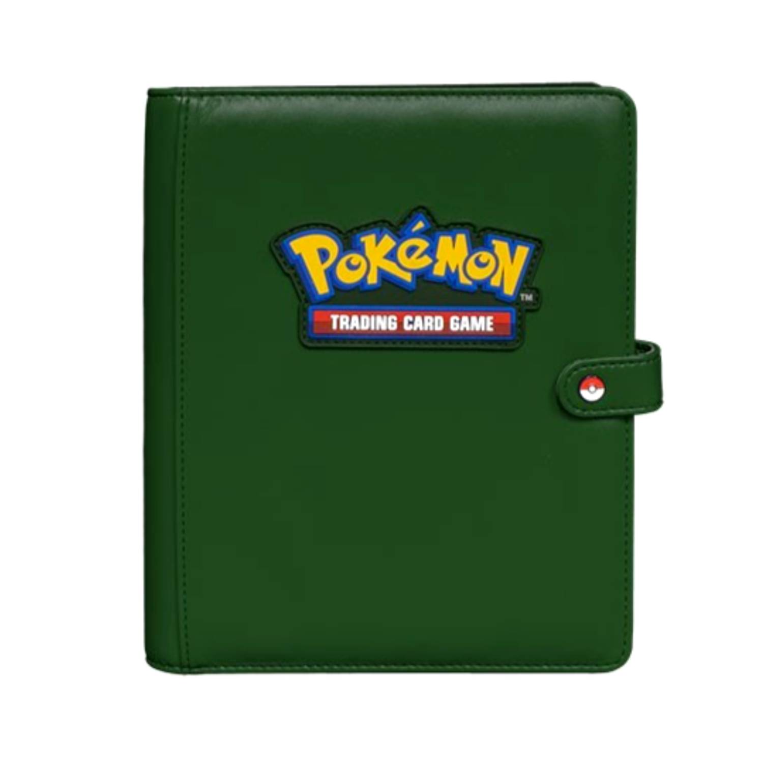 Ultra PRO: Premium Green 4-Pocket Snap Binder - Pokémon-Hobbykort