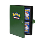 Ultra PRO: Premium Green 4-Pocket Snap Binder - Pokémon-Hobbykort