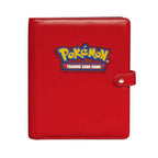 Ultra PRO: Premium Red 4-Pocket Snap Binder - Pokémon-Hobbykort