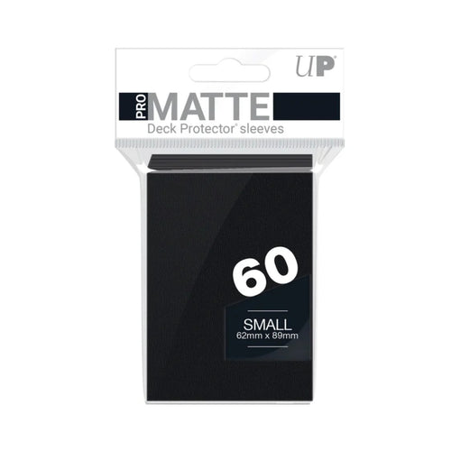 Ultra Pro Matte Card Sleeves - Svart 60st (Japanese Size)-Hobbykort
