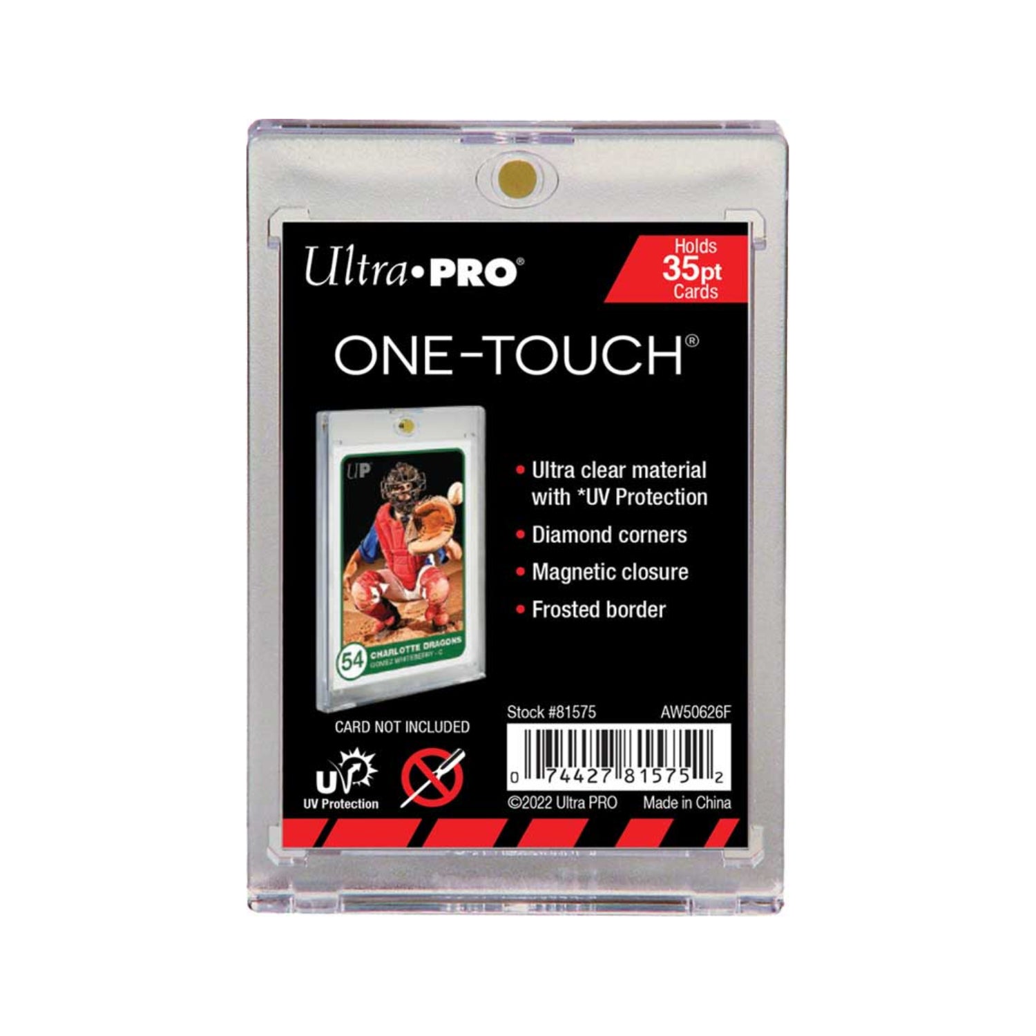Ultra Pro One-Touch Magnetic Holder - Clear (35pt)-Hobbykort