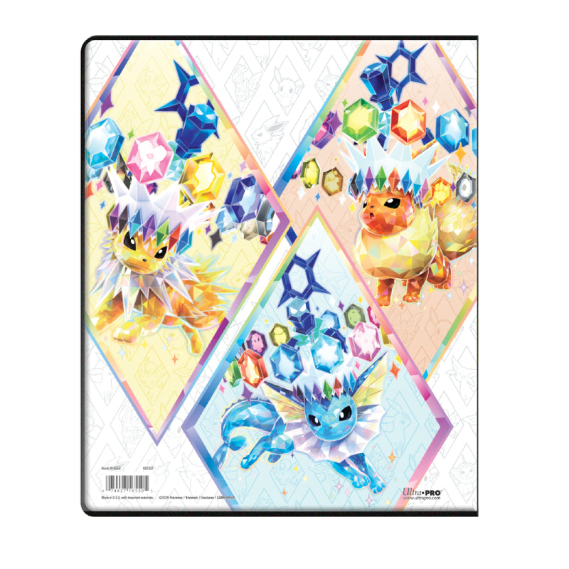 Ultra Pro: Pokémon Prismatic Evolutions 9-Pocket Portfolio-Hobbykort