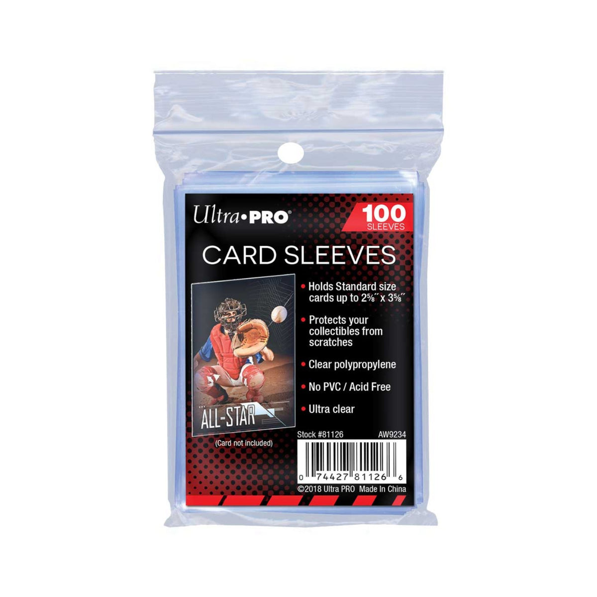 Ultra PRO: Card Sleeves - Penny Sleeves 100st (Standard)-Hobbykort