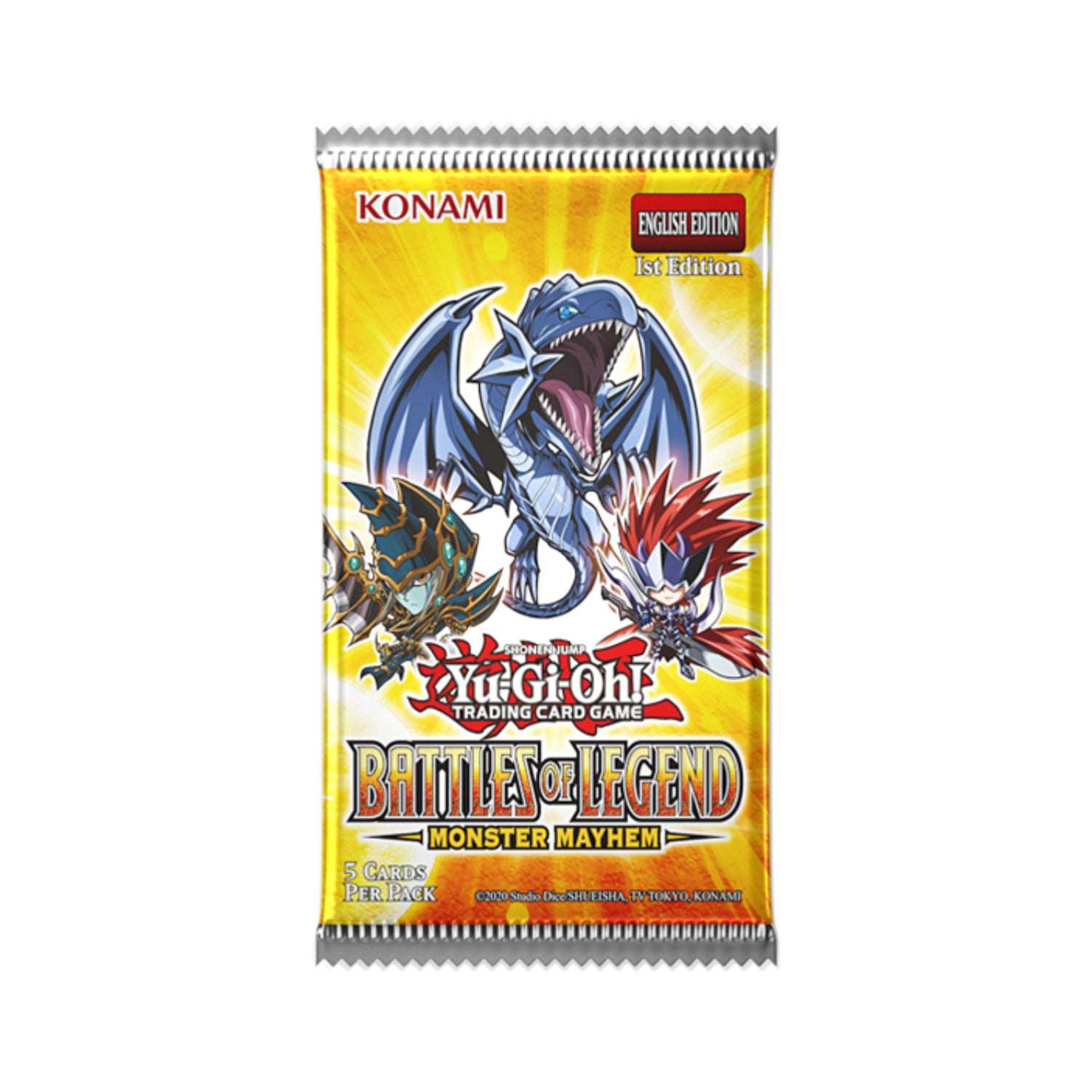 Yu-Gi-Oh! Battle of Legends - Monster Mayhem Booster Pack-Hobbykort