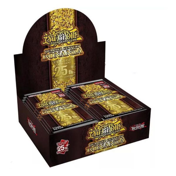 Yu-Gi-Oh! - Quarter Century Bonanza Booster Box 1st Edition (24 Packs)-Hobbykort