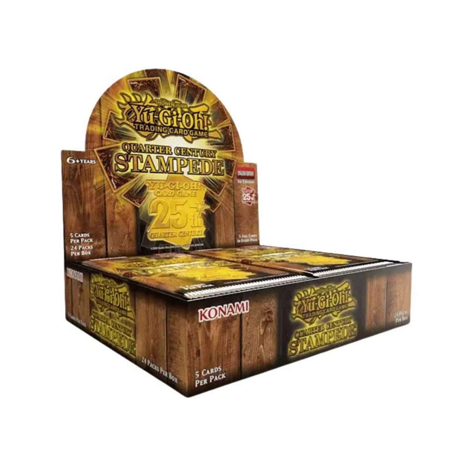 Yu-Gi-Oh! Quarter Century Stampede Booster Box-Hobbykort
