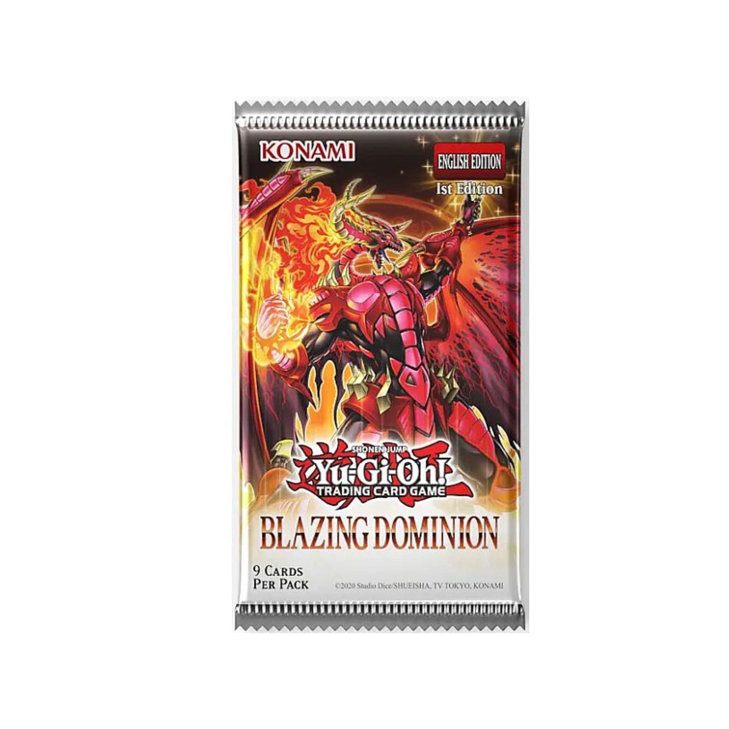 Yu-Gi-Oh! Blazing Dominion Booster Pack-Hobbykort