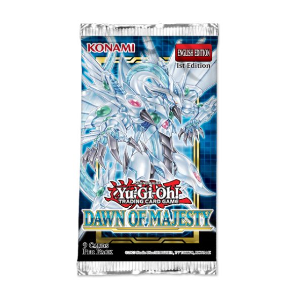 Yu-Gi-Oh! Dawn of Majesty Booster Pack-Hobbykort