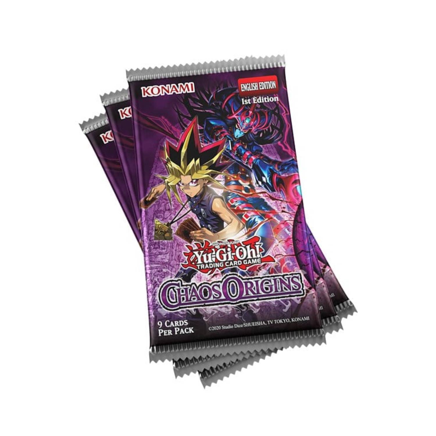 Yu-Gi-Oh! TCG: Chaos Origins Booster Booster Pack-Hobbykort