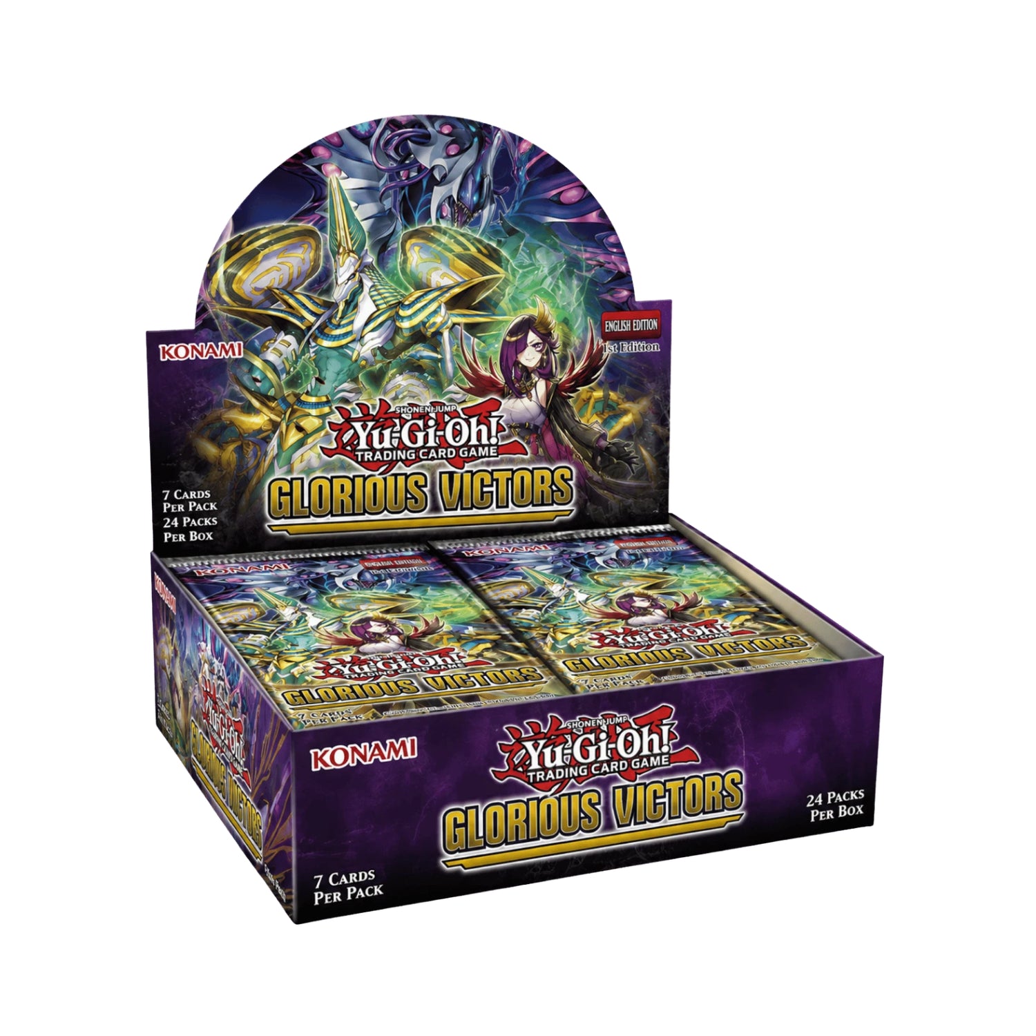 Yu-Gi-Oh! TCG: Glorious Victors Booster Box-Hobbykort
