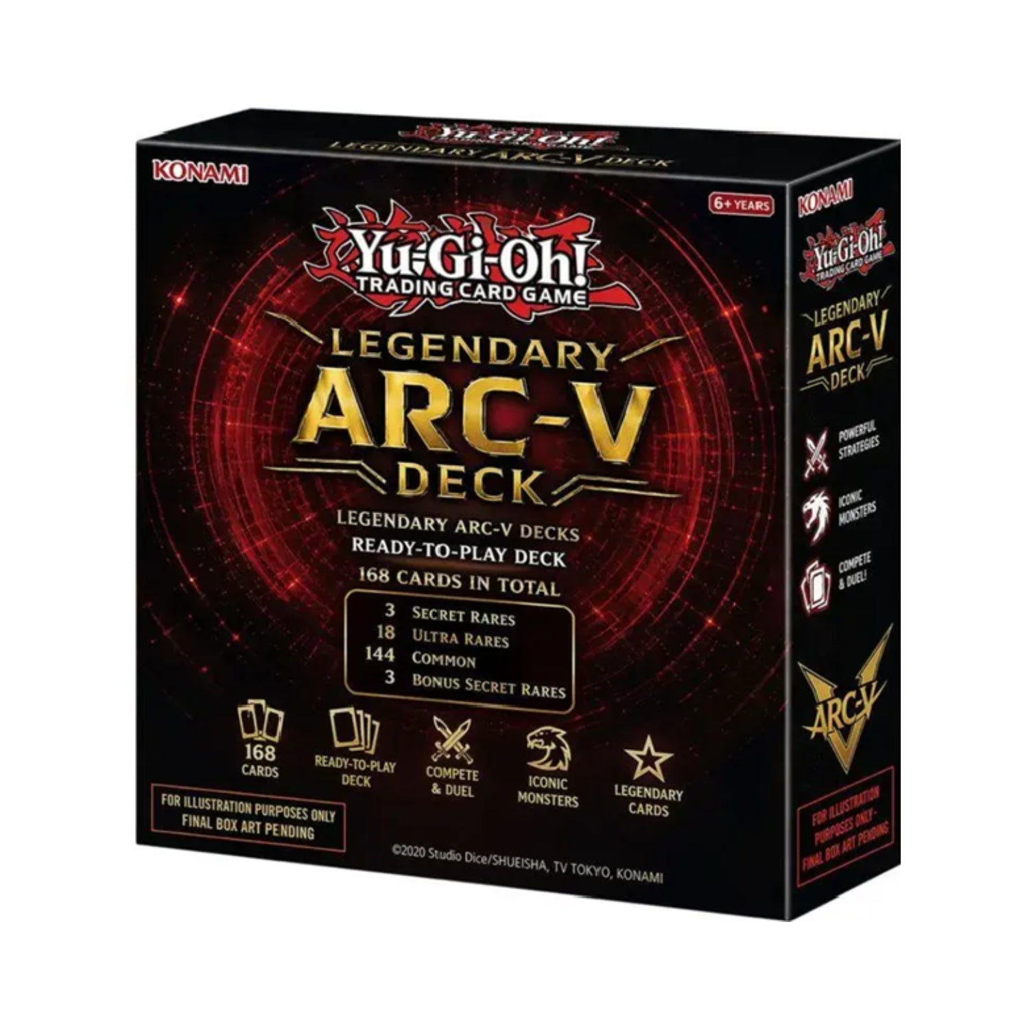 Yu-Gi-Oh! TCG: Legendary Arc-V Decks-Hobbykort
