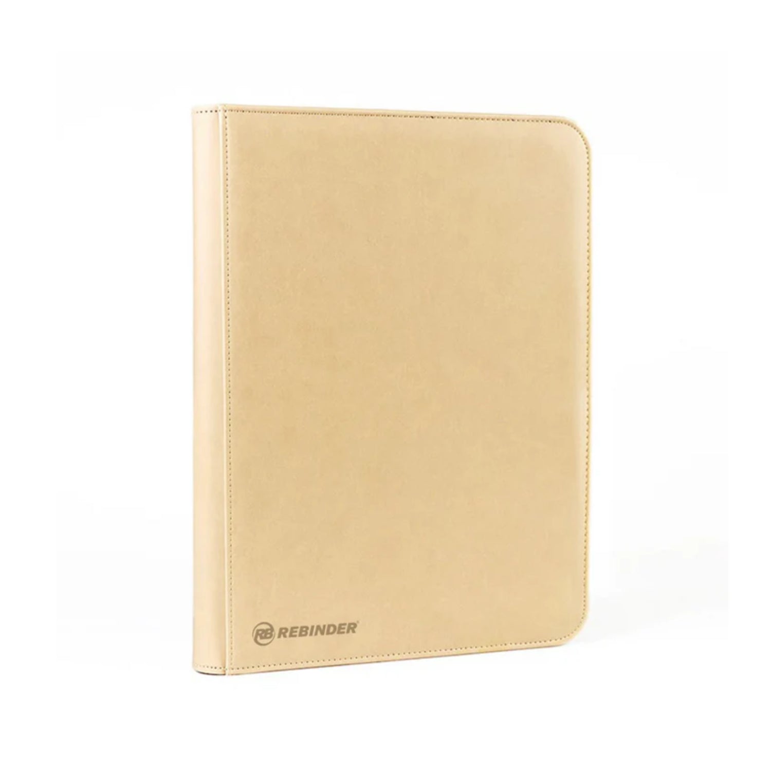 Zipped 9-Pocket Toploader Binder - Sand (Album)-Hobbykort