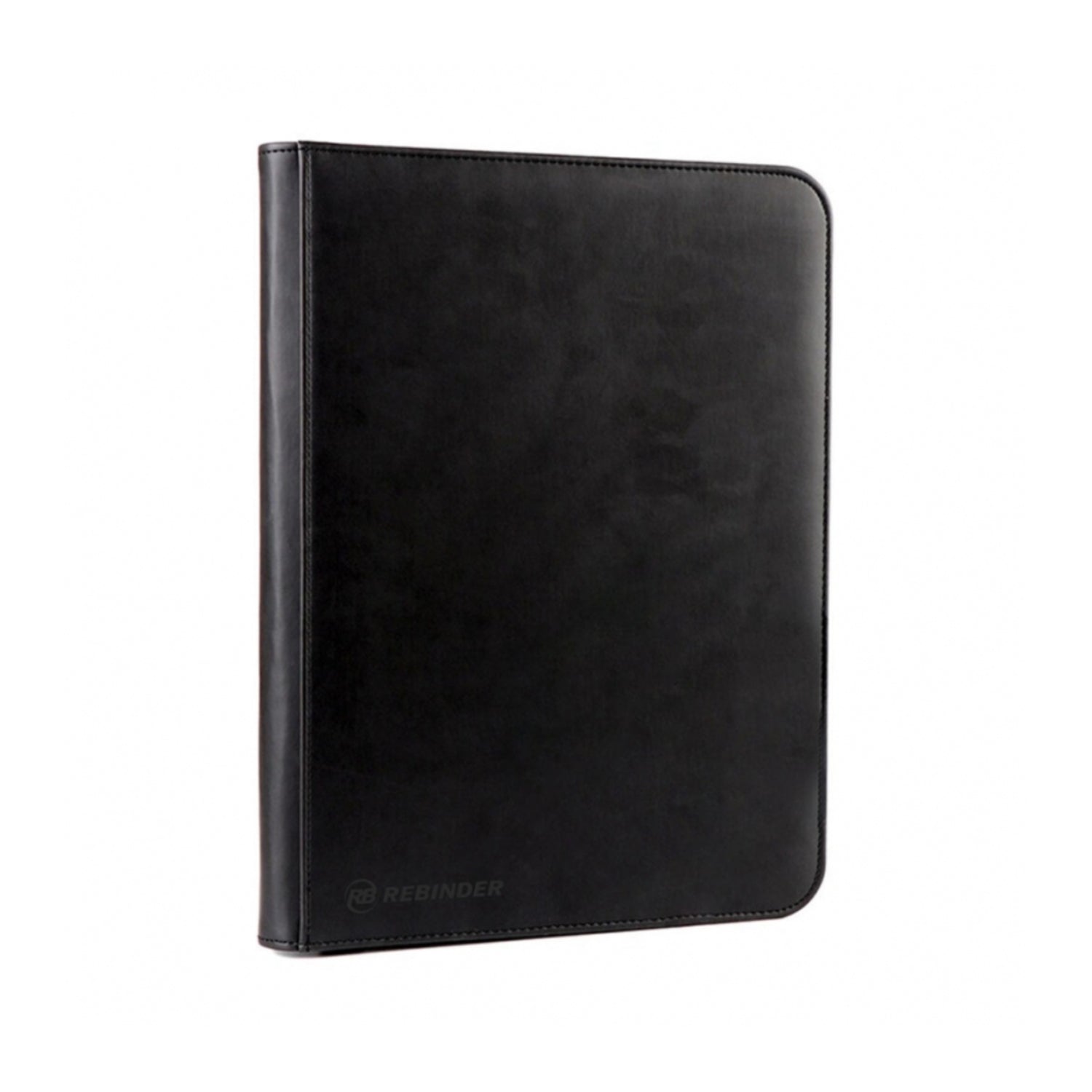 Zipped 9-Pocket Toploader Binder - Svart (Album)-Hobbykort
