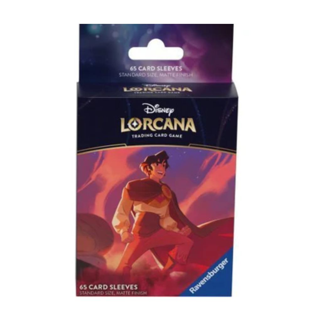 Disney Lorcana - Shimmering Skies Card Sleeves: Aladdin (Standard) - Hobbykort