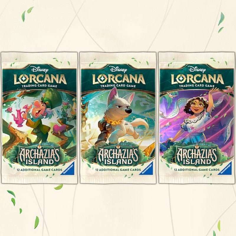 Disney Lorcana TCG: Archazia’s Island Booster Box/Display (24 packs) - Hobbykort