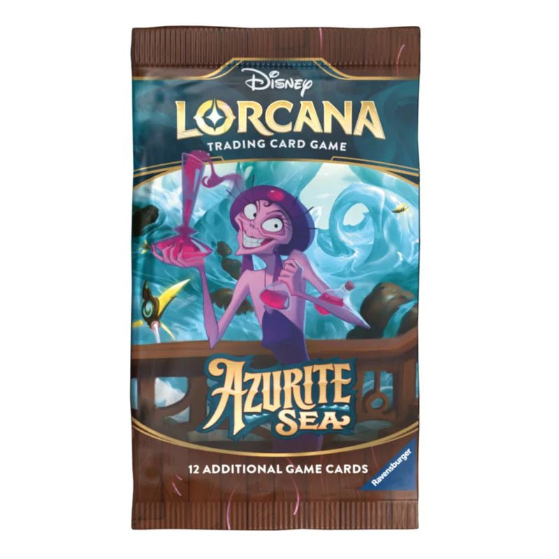 Disney Lorcana TCG: Azurite Sea Booster Pack - Hobbykort