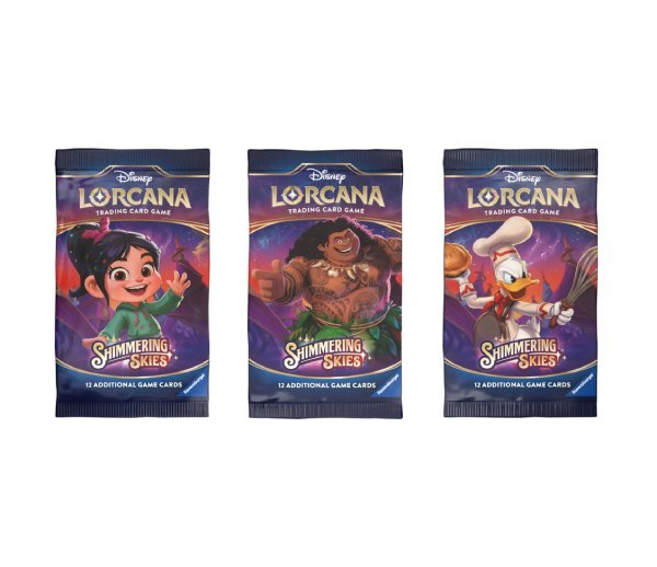 Disney Lorcana TCG: Shimmering Skies Booster Box/Display (24 packs) - Hobbykort