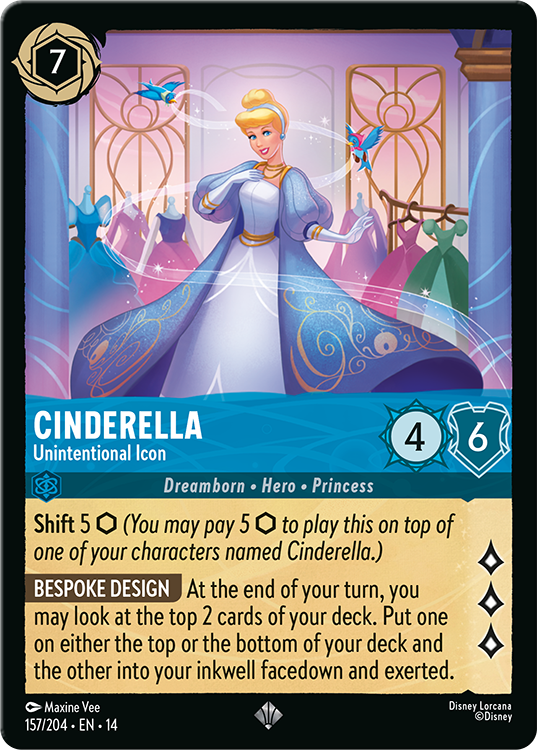 Cinderella – Unintentional Icon · Hyperia City. Bild: Disney / Ravensburger.