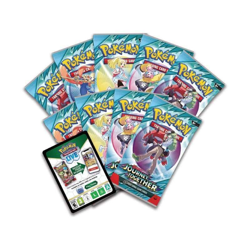 Pokémon Scarlet & Violet 9: Journey Together Elite Trainer Box - Hobbykort