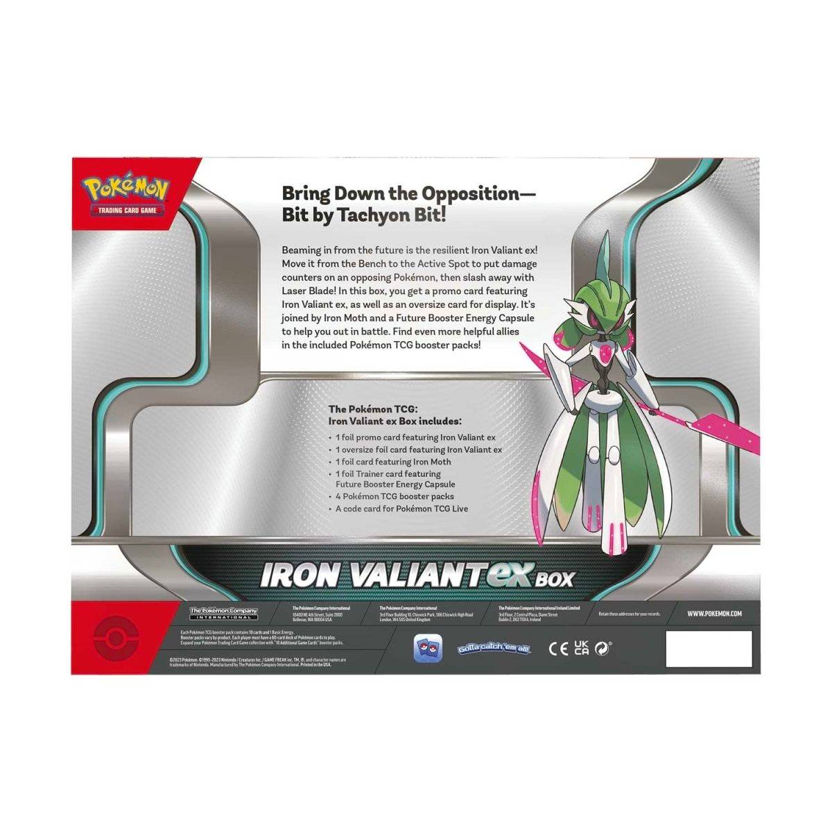 Pokémon Iron Valiant EX Collection Box - Hobbykort