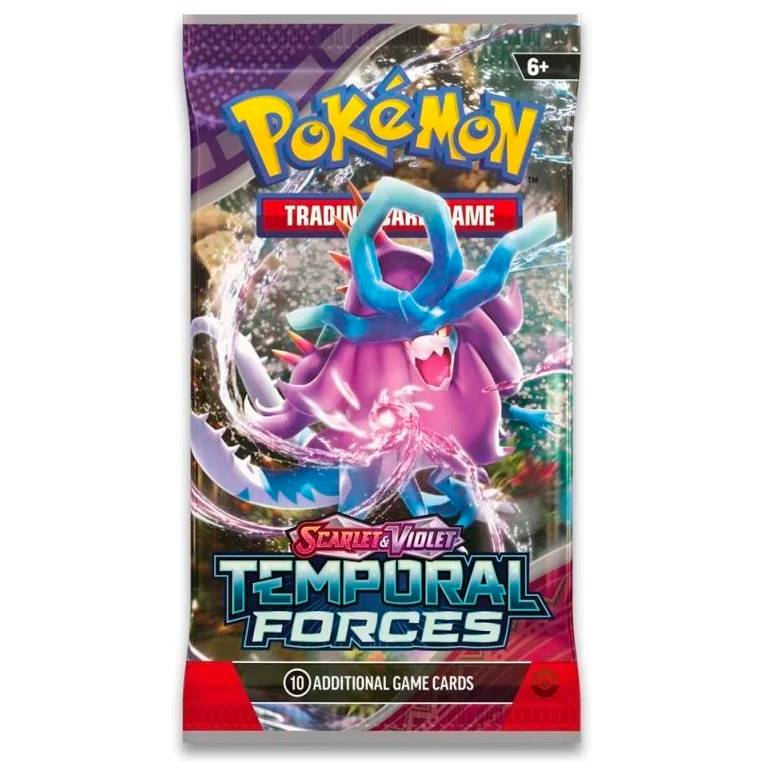 Pokémon Scarlet & Violet 5: Temporal Forces Booster Pack - Hobbykort